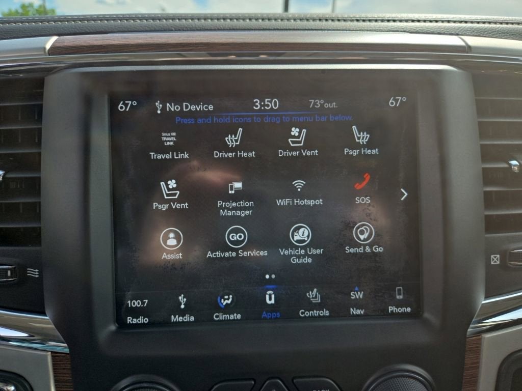 2018 RAM 1500 Laramie Crew Cab 4x4 5'7" Box